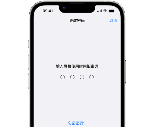 群英乡iPhone屏幕维修分享iPhone屏幕使用时间密码忘记了怎么办 