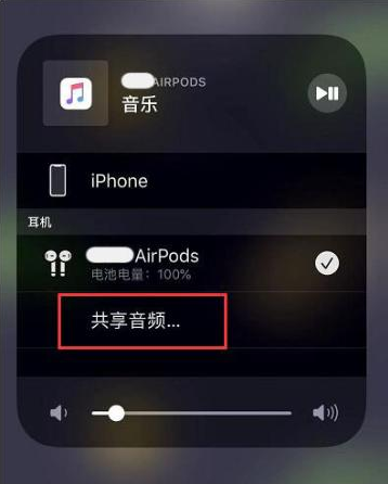 群英乡苹果14音频维修点分享iPhone14音频共享设置方法 