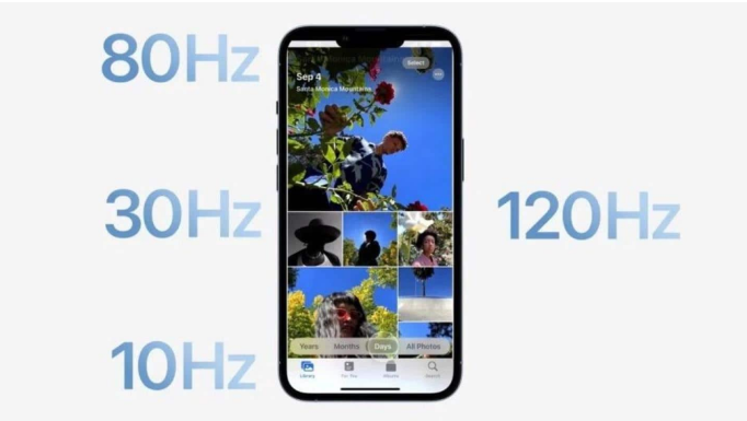 群英乡苹果14维修分享iPhone 14有高刷吗 